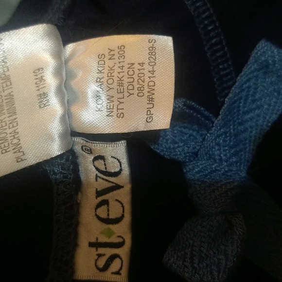 Two Pairs St. Eve Komar Kids Sleepwear/Lounge wear Navy Blue Size 12 - Picture 12 of 12